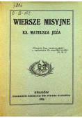 Wiersze misyjne 1926r