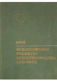 Spis miejscowości Polskiej Rzeczypospolitej Ludowej