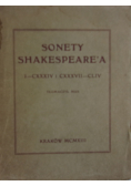 Sonety Shakespearea 1913 r