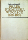 Prasa niemiecka w Polsce 1918 1939