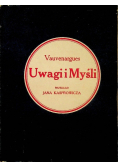 Uwagi i myśli, 1909 r.