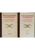 Encyklopedia Staropolska tom 1 i 2 Reprint z około 1937 r