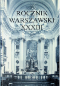 Rocznik warszawski XXXIII