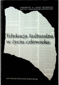 Edukacja kulturalna w życiu człowieka