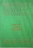 Pismo Święte Starego Testamentu Tom VIII 1 Księga Przysłów