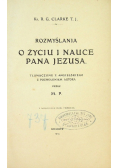 Rozmyślania o życiu i nauce Pana Jezusa 1913 r.