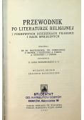Przewodnik po literaturze religijnej 1927 r.