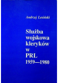 Służba wojskowa kleryków w PRL