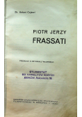 Piotr Jerzy Frassati 1930 r.