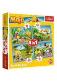 Puzzle 4w1 Przygody Pszczółki Mai