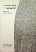 Hermeneutyka a psychologia