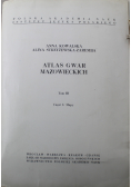 Atlas gwar mazowieckich Tom II Część I i II