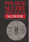 Polskie służby specjalne Słownik