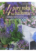 4 pory roku na balkonie