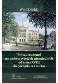 Polscy studenci na uniwersytetach niemieckich