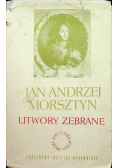Jan Andrzej Morsztyn Utwory zebrane
