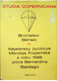 Najstarszy życiorys Mikołaja Kopernika