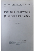 Polski słownik biograficzny Tom XIV