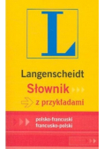 Słownik z przykładami polsko - francuski