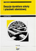 Decyzje dyrektora szkoły i placówki oświatowej