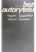 Bez autorytetu