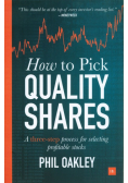 How To Pick Quality Shares