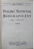 Polski Słownik Biograficzny Tom XI