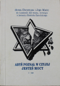 Abyś poznał w czyjej jesteś mocy