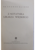 Z notatnika lekarza wiejskiego