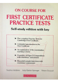 On Course for first certificate practice tests