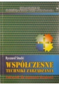 Współczesne techniki zarządzania
