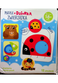 Puzzle z dziurką Zwierzątka