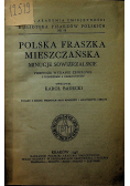 Polska fraszka mieszczańska 1948r