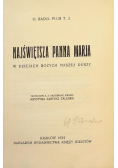 Najświętsza Panna Marja 1934 r.