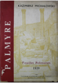 Palmyre Fouilles Polonaises