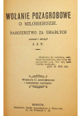 Wołanie pozagrobowe o miłosierdzie Nabożeństwo za umarłych 1914 r.