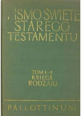 Pismo Święte Starego Testamentu Tom I Część I