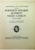 Portrety Polskie Elżbiety Vigee Lebrun 1928 r.