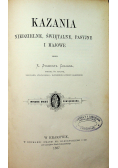 Kazania niedzielne świętalne pasyjne i majowe 1887 r.