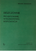 Deszczownie projektowanie wykonawstwo eksploatacja