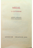 Mszał z czytaniami