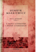 Prace wybrane Tom V Z teorii literatury i badań literackich
