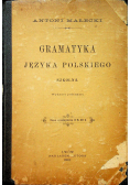 Gramatyka języka polskiego 1910 r.