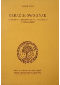 Obraz - słowo - znak