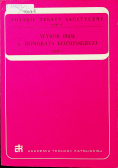 Wybór pism o. Honorata Koźmińskiego, część 1