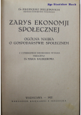Zarys Ekonomji Społecznej 1922 r.