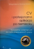 CV i profesjonalna aplikacja po niemiecku