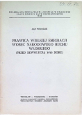 Prawica wielkiej emigracji wobec narodowego ruchu włoskiego