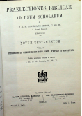 Praelectiones Biblicae ad Usum Scholarum Novum Testamentum Vol II