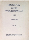 Rocznik Ziem Wschodnich 1938 r.